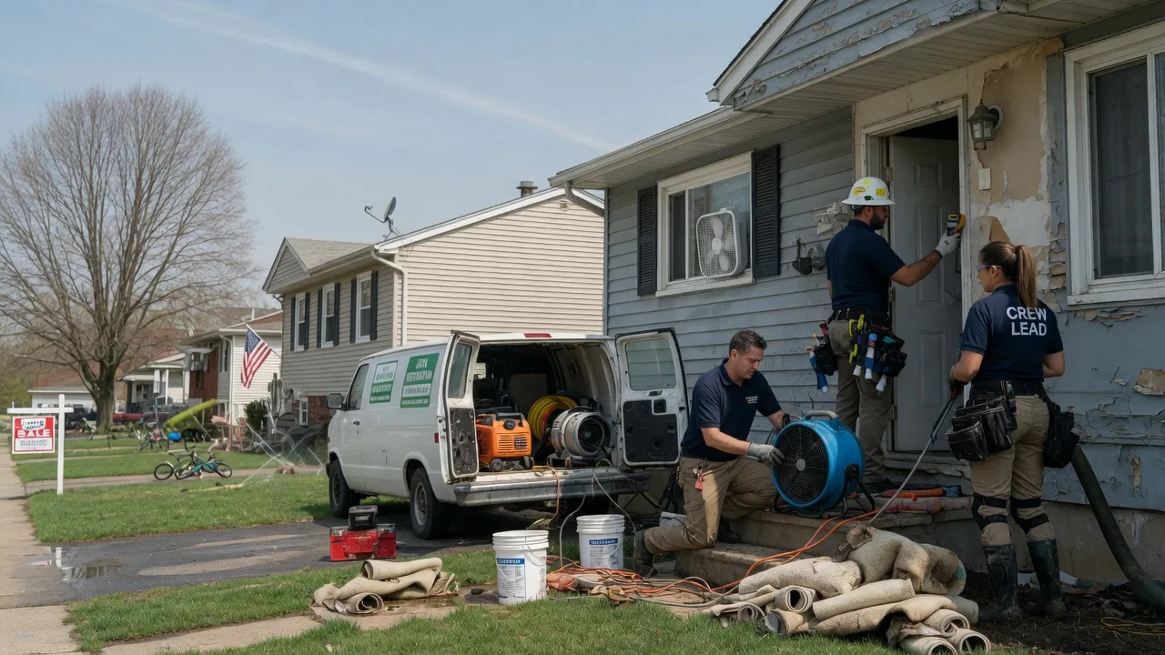 Flood Cleanup in North Oxford, MA near me